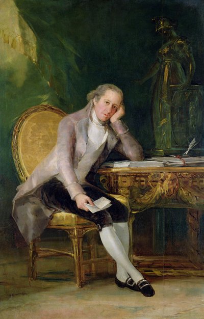 Gaspar Melchor de Jovellanos by Francisco de Goya